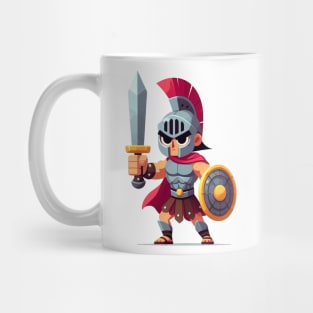 Gladiator Illustration Mug